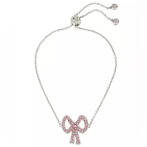 Coach Jewelry - COACH PAVE BOW SLIDER BRACELET